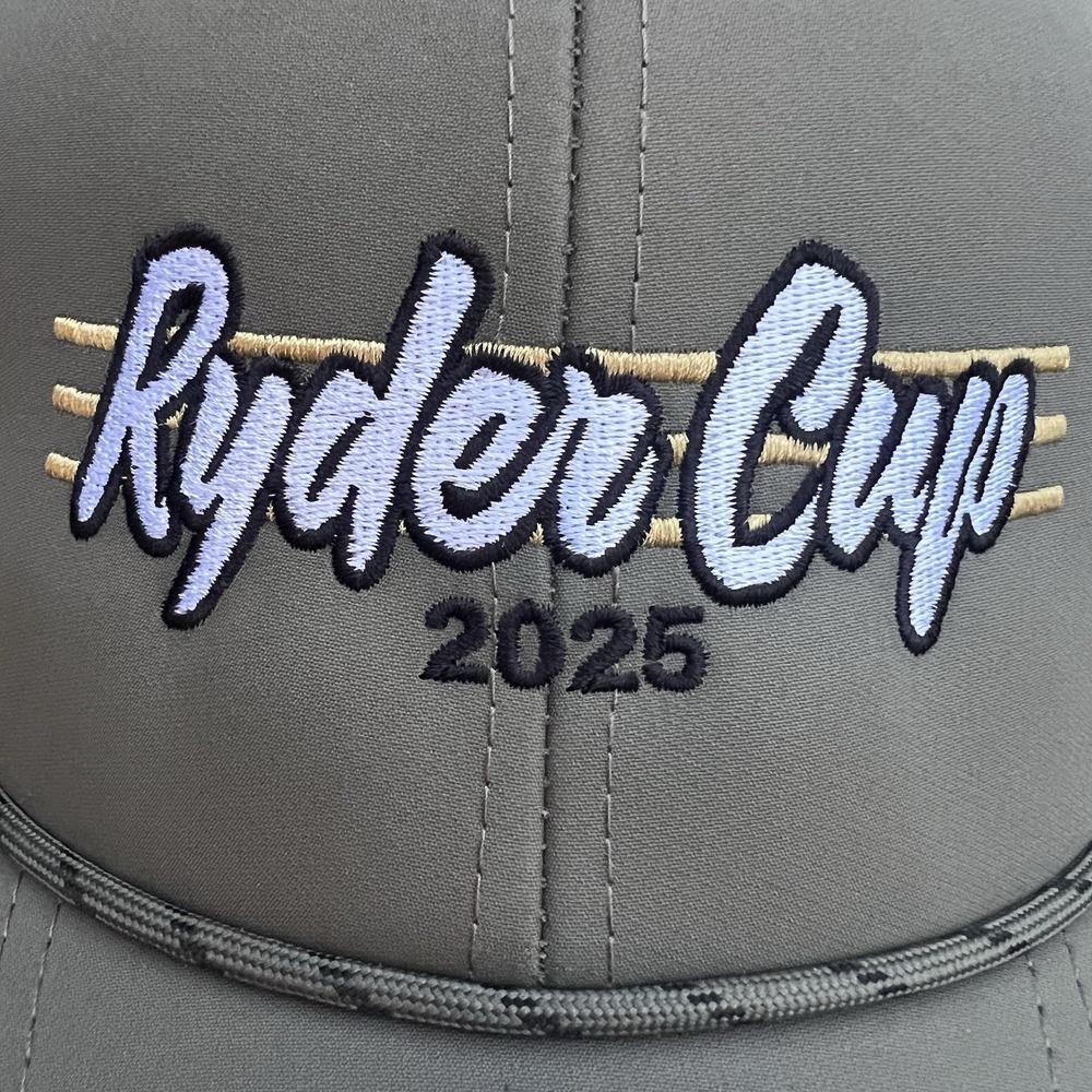 Ryder Cup 2025 Trucker SnapBack Camo Green Golf Hat Cap Imperial Adjustable ⛳️